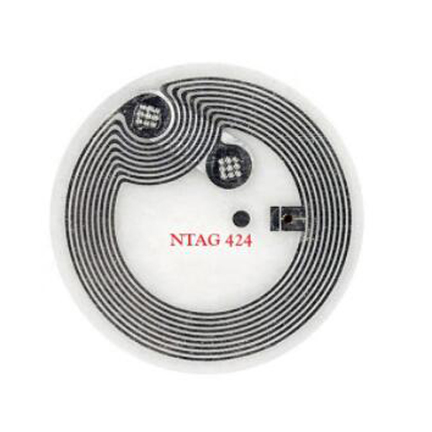 Printed NXP NTAG 424 DNA tag Tamper Detection Tag for wine tracking 