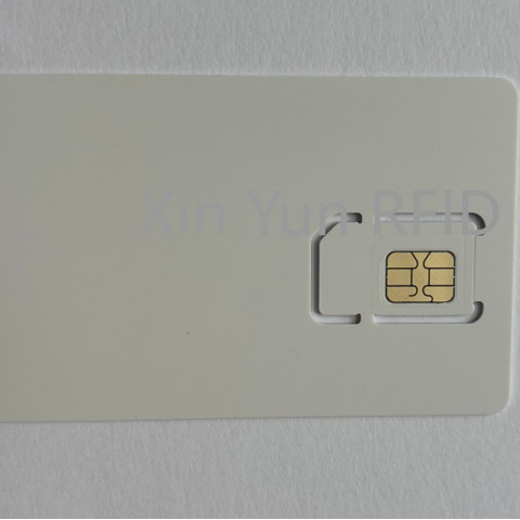 Printable Blank White SIM Card Style Contact IC Cards - Hotel Ving Card ...